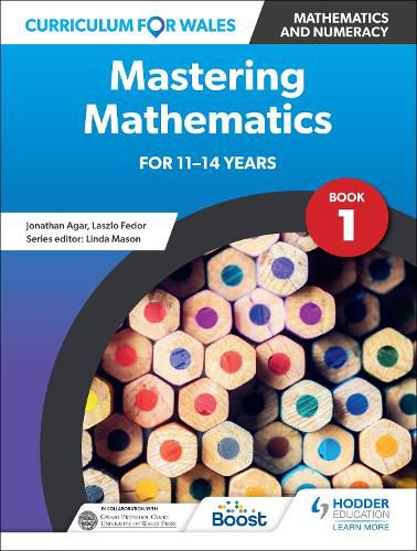 Cover image for Curriculum for Wales: Mastering Mathematics for 11-14 years: Book 1