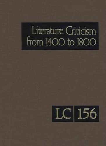 Cover image for Literature Criticism from 1400 to 1800