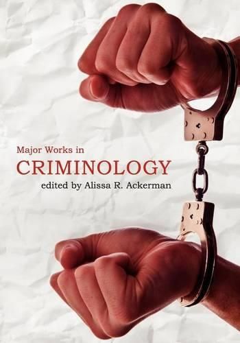 Cover image for Major Works in Criminology