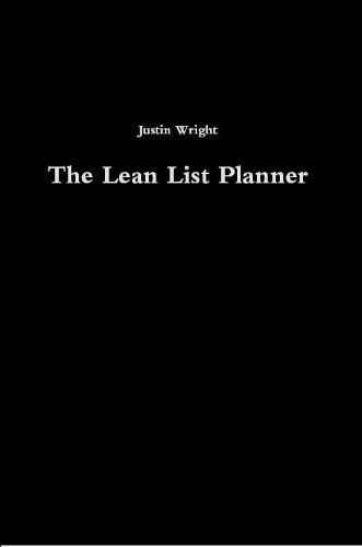 Cover image for The Lean List Planner
