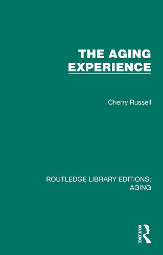 Cover image for The Aging Experience