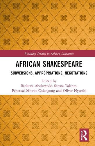 Cover image for African Shakespeare