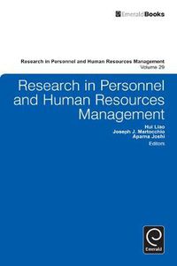 Cover image for Research in Personnel and Human Resources Management