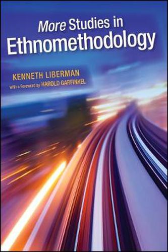 Cover image for More Studies in Ethnomethodology