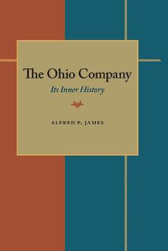 Cover image for Ohio Company, The: Its Inner History