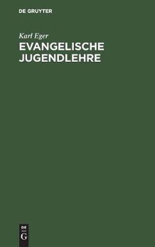 Cover image for Evangelische Jugendlehre