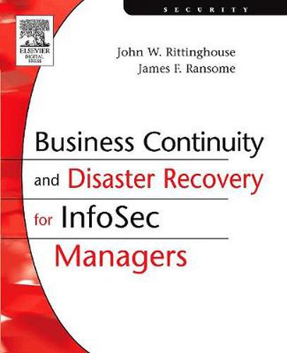 Cover image for Business Continuity and Disaster Recovery for InfoSec Managers