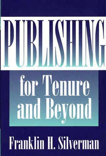 Cover image for Publishing for Tenure and Beyond