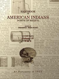 Cover image for Handbook of American Indians Volume 4: North of Mexico