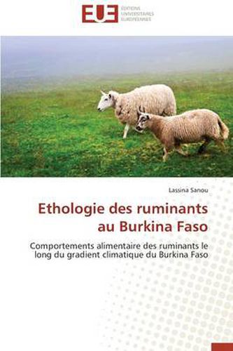 Cover image for Ethologie Des Ruminants Au Burkina Faso