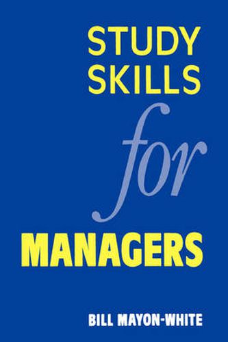 Cover image for Study Skills for Managers