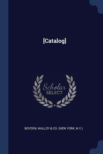 Cover image for [catalog]