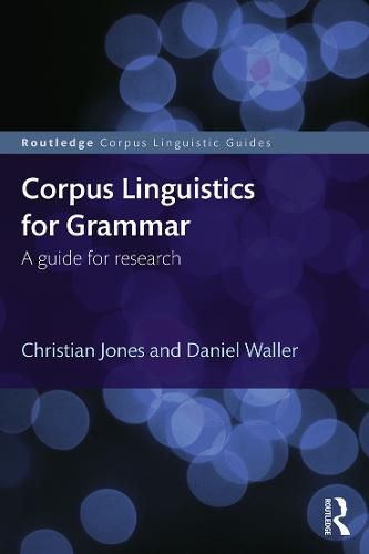 Cover image for Corpus Linguistics for Grammar: A guide for research