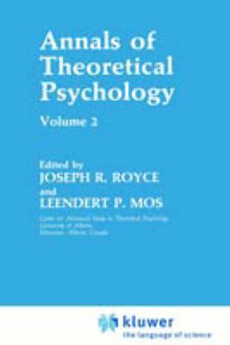 Cover image for Annals of Theoretical Psychology: Volume 2