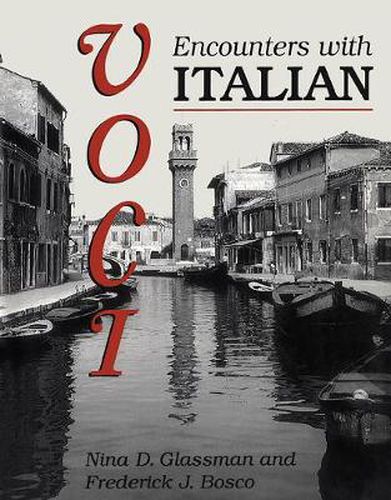 Cover image for Voci: Encounters with Italian