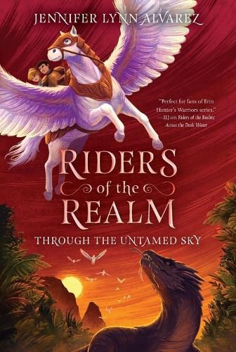 Cover image for Riders of the Realm #2: Through the Untamed Sky