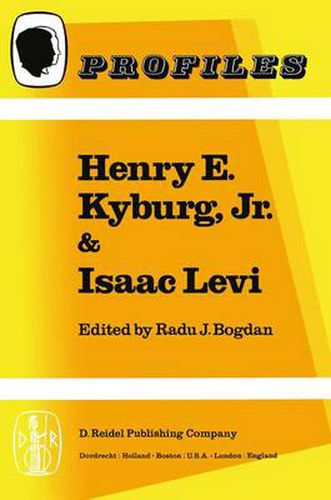 Cover image for Henry E. Kyburg, Jr. & Isaac Levi