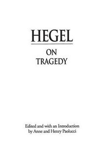 Cover image for Hegel on Tragedy