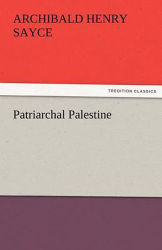Cover image for Patriarchal Palestine