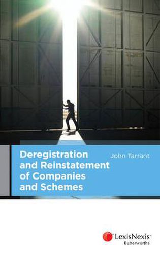 Cover image for Deregistration and Reinstatement of Companies and Schemes