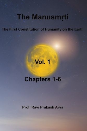 Cover image for The Manusmṛti, Vol. 1 (Chapters-1-6)