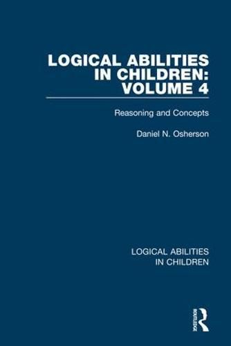 Cover image for Logical Abilities in Children: Reasoning and Concepts