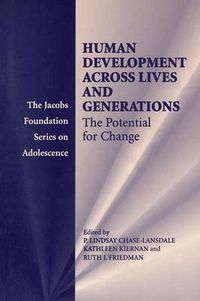 Cover image for Human Development across Lives and Generations: The Potential for Change