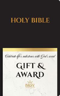 Cover image for NRSV Updated Edition Gift & Award Bible (Imitation Leather, Black)