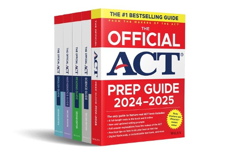 The Official ACT Prep & Subject Guides 2024-2025 Complete Set