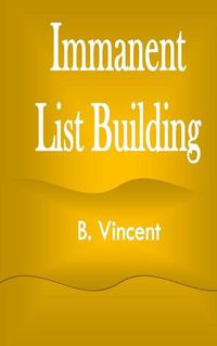 Cover image for Immanent List Building