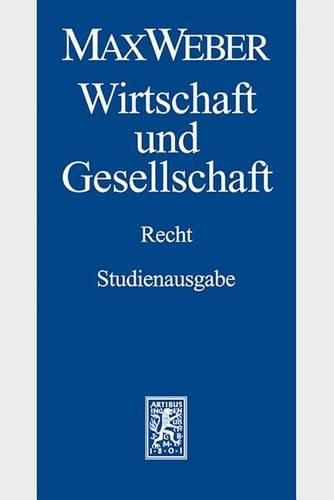 Cover image for Max Weber-Studienausgabe: Band I/22,3: Wirtschaft und Gesellschaft. Recht