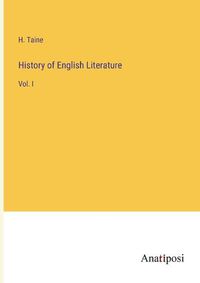 Cover image for History of English Literature