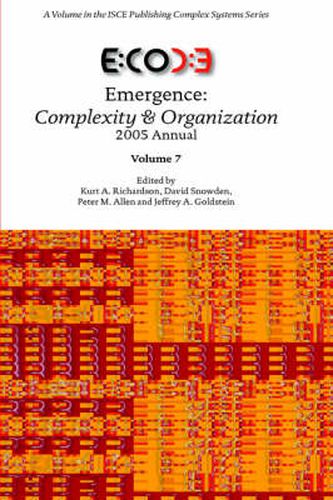 Cover image for Emergence: Complexity & Organization 2005 Annual