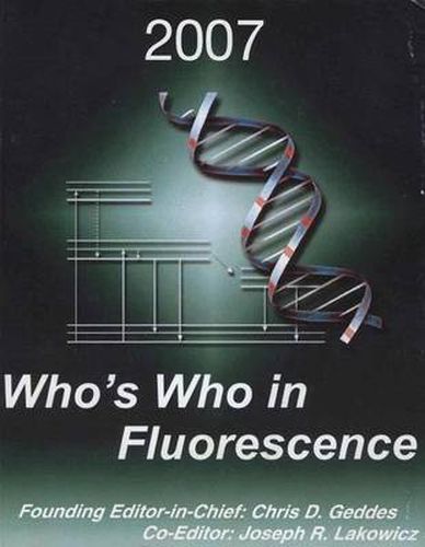 Cover image for Who's Who in Fluorescence 2007