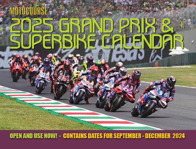 Cover image for MOTOCOURSE 2025 Grand Prix and Superbike Calendar