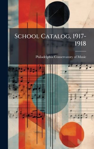 Cover image for School Catalog, 1917-1918