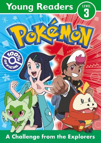 Cover image for Pokemon Young Readers Level 3: A Challenge from the Explorers