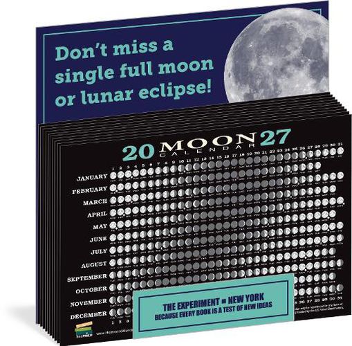 Cover image for 2027 Moon Calendar Card (40-copy counter display)