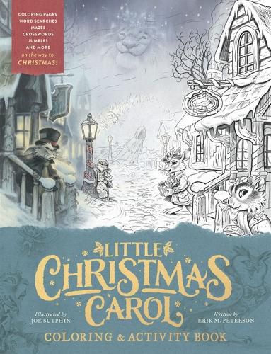 Cover image for Little Christmas Carol Coloring & Activity Book