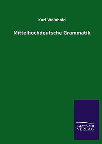 Cover image for Mittelhochdeutsche Grammatik