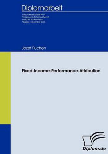 Cover image for Fixed Income Performance Attribution