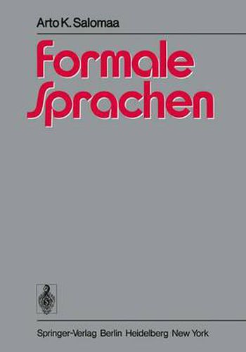 Cover image for Formale Sprachen