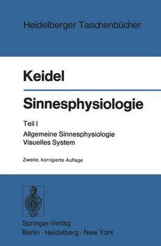 Cover image for Sinnesphysiologie