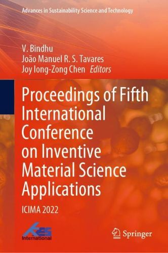 Cover image for Proceedings of Fifth International Conference on Inventive Material Science Applications: ICIMA 2022