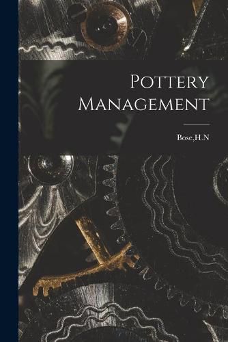 Cover image for Pottery Management