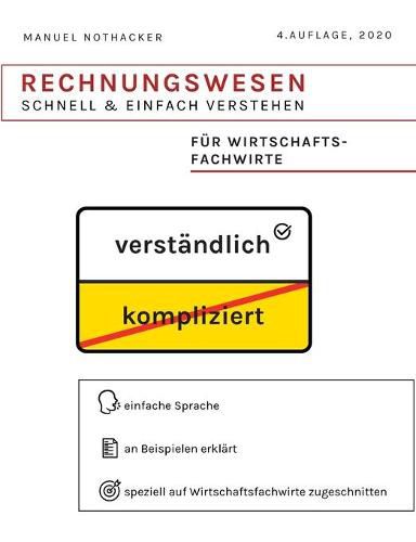 Cover image for Rechnungswesen schnell & einfach verstehen: Fur Wirtschaftsfachwirte