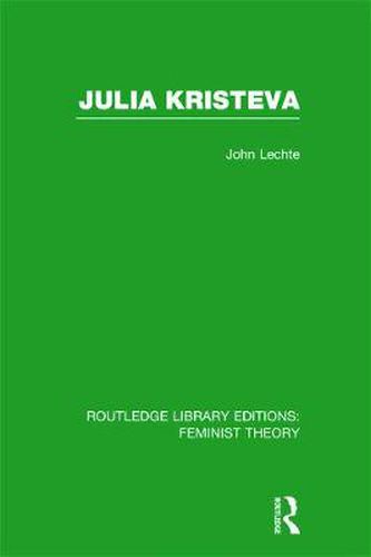 Cover image for Julia Kristeva