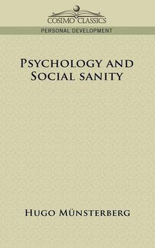 Psychology and Social Sanity