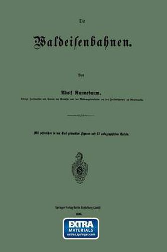 Cover image for Die Waldeisenbahnen