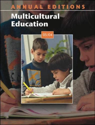 Cover image for Annual Editions: Multicultural Education 03/04